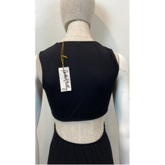NWT! $275 RACHEL PALLY BLACK CUTOUT OUT WIGGLE DRESS M - Picture 8 of 11